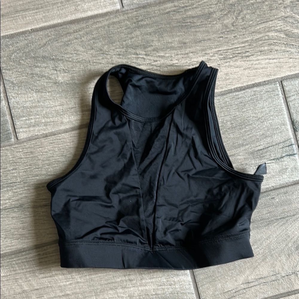Black Women's Sports Bra
